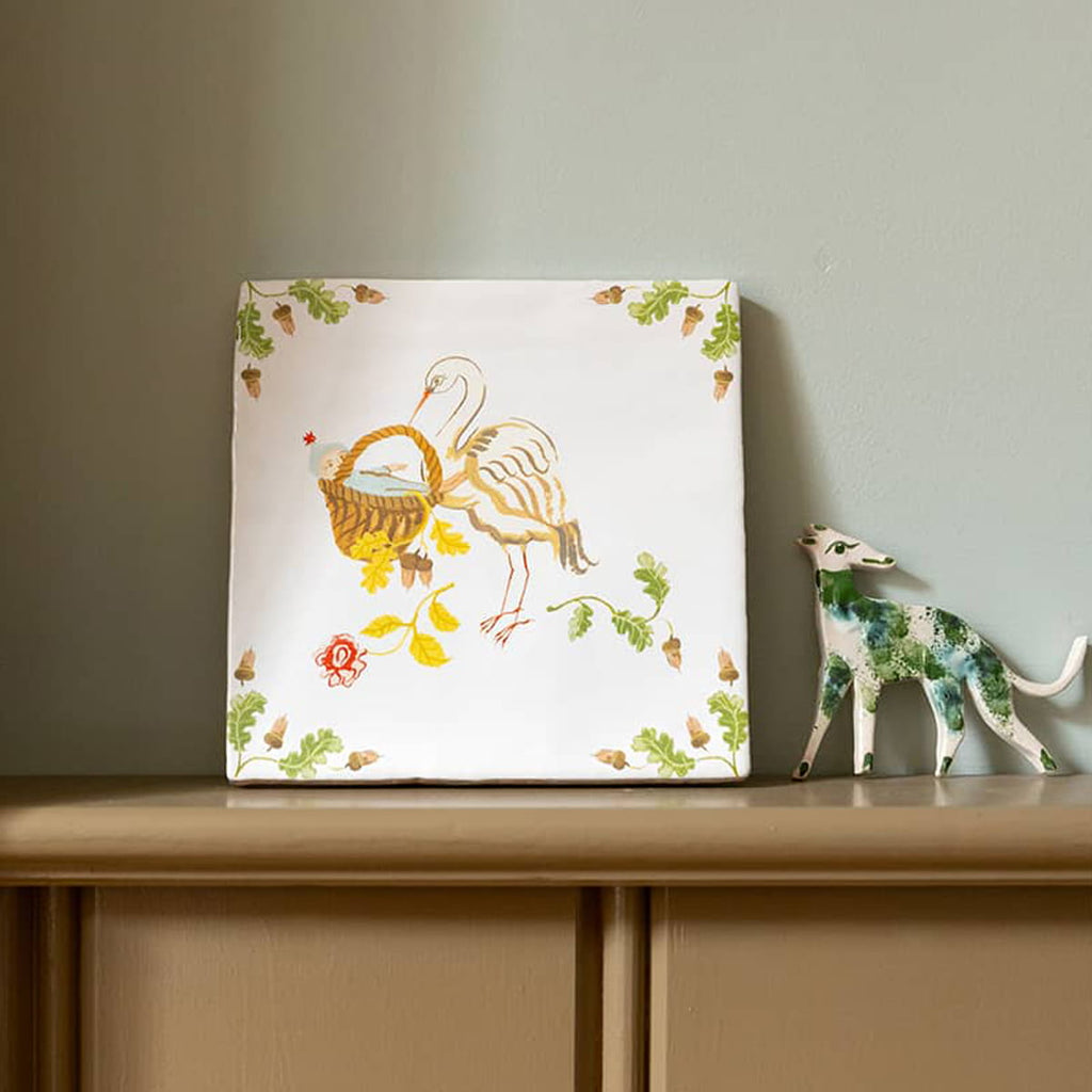 Small Tile - Welcome Lovely Baby