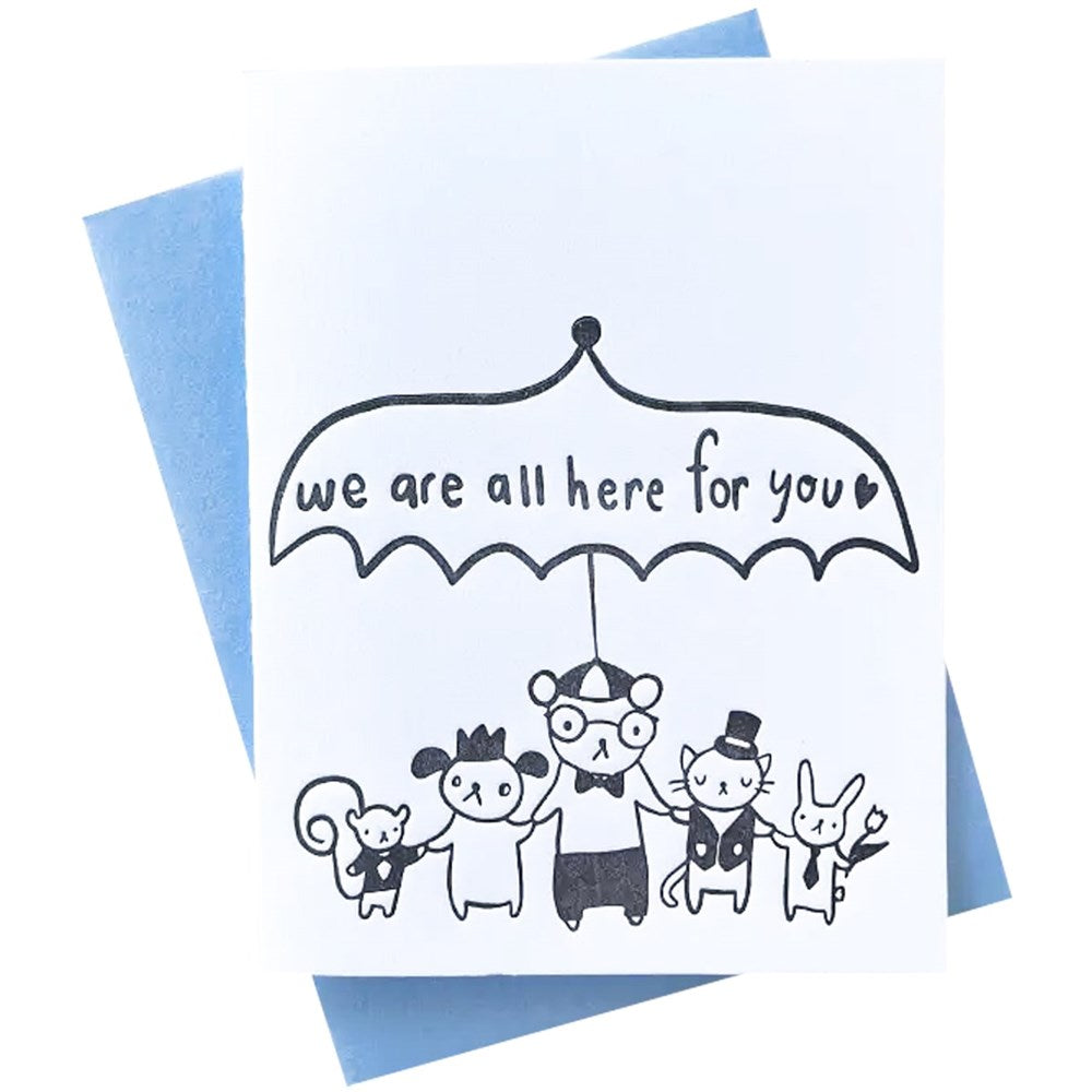 Here For You Card